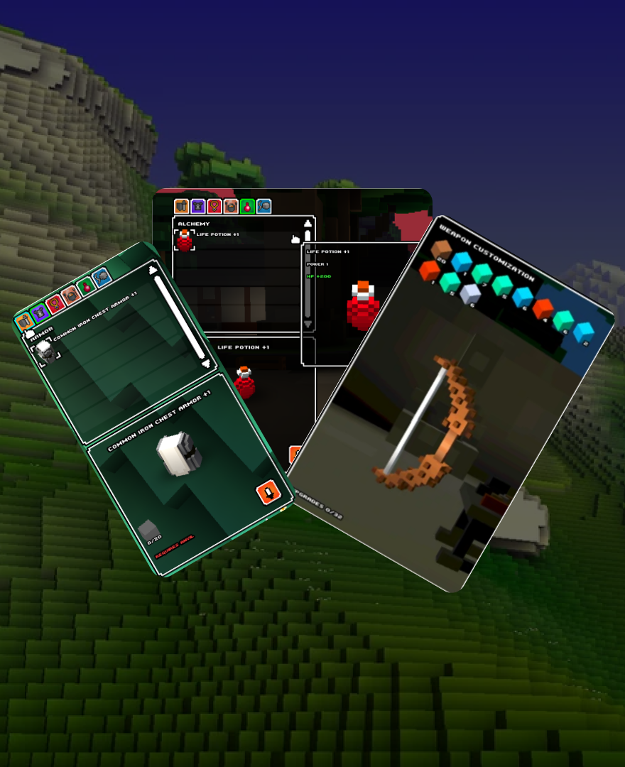Document de spé : Mécanique de craft - Cube World